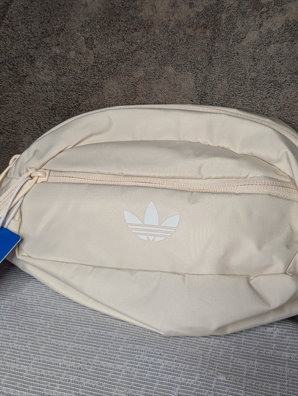 NWT adidas Originals Waist Pack - Cream / Magic Beige - Trefoil Fanny Pack